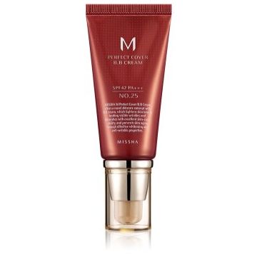 Missha M Perfect Cover crema BB cu o protectie UV ridicata