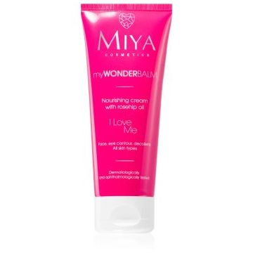MIYA Cosmetics myWONDERbalm crema nutritiva cu ulei de trandafir