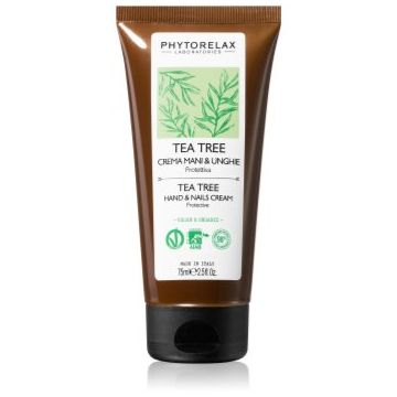 Phytorelax Laboratories Tea Tree Crema de maini si unghii pentru inmuiere