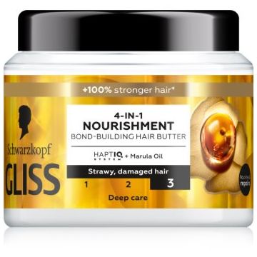 Schwarzkopf Gliss Oil Nutritive Masca intens hrănitoare pentru par deteriorat