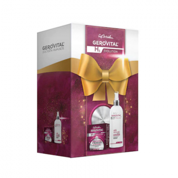 Set Cadou Gerovital H3 Evolution, Crema Antirid, 50 ml si Apa Micelara, 150 ml