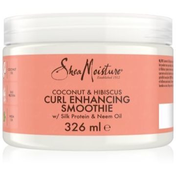 Shea Moisture Coconut & Hibiscus crema leave-in pentru păr creț Shea Moisture Coconut & Hibiscus crema leave-in pentru păr creț