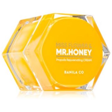 Banila Co. Miss Flower & Mr. Honey Propolis Rejuvenating cremă regeneratoare intens hidratantă cu efect de intinerire