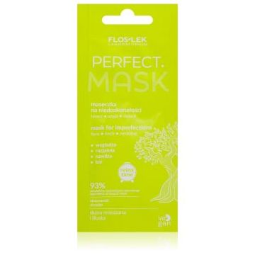 FlosLek Laboratorium Perfect masca de fata pentru curatare pentru pielea cu imperfectiuni