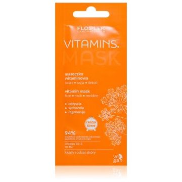 FlosLek Laboratorium Vitamins Masca faciala cu vitamine
