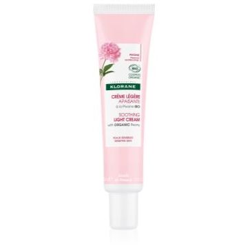Klorane Peony Soothing Light Cream crema calmanta impotriva luminii pentru piele sensibila Klorane Peony Soothing Light Cream crema calmanta impotriva luminii pentru piele sensibila