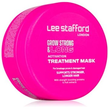 Lee Stafford Grow Strong & Long Activation Treatment Mask Masca de par împotriva părului fragil