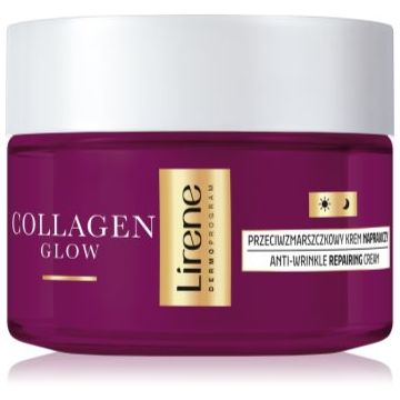 Lirene Collagen Glow 70+ crema regenerativa antirid pentru nutriția tenului și menținerea hidratării naturale a acestuia
