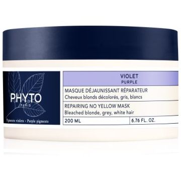 Phyto Violet masca pentru regenerare pentru parul blond cu suvite