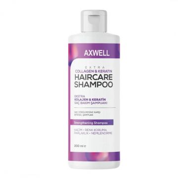 Sampon Extra Volum Verilaria: Colagen si Keratina, Protectie, Stralucire si Rezistenta, 200ml