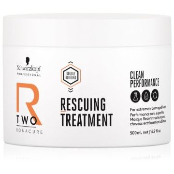 Schwarzkopf Professional Bonacure R-TWO Rescuing Treatment Masca de par pentru par foarte deteriorat