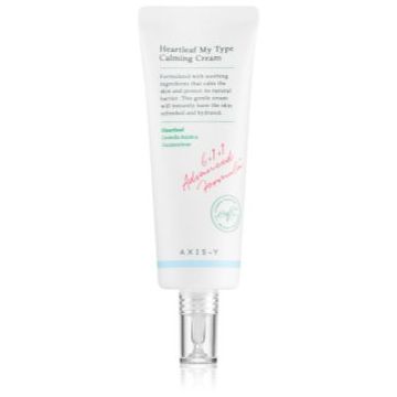 AXIS-Y 6+1+1 Advanced Formula Heartleaf My Type Calming Cream gel crema deschisa pentru a calma si intari pielea sensibila
