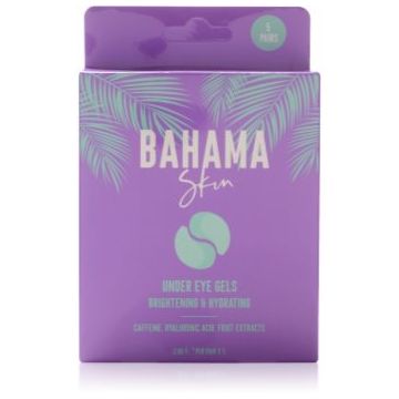 Bahama Skin Under Eyes Gels masca hidrogel pentru ochi pentru luminozitate si hidratare