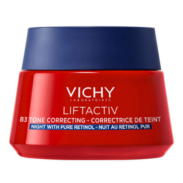 Crema de noapte antirid cu retinol si niacinamida, Liftactiv B3, 50ml, Vichy