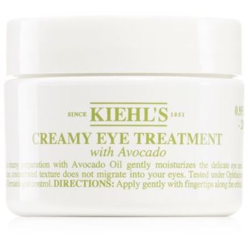 Kiehl's Avocado Creamy Eye Treatment crema intensiv hidratanta pentru zona ochilor cu avocado