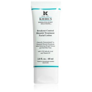 Kiehl's Dermatologist Solutions Breakout Control Blemish Treatment Facial Lotion ingrijire preventiva impotriva acneei
