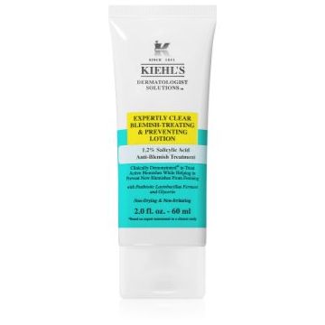 Kiehl's Dermatologist Solutions Expertly Clear Blemish-Treating & Preventing Lotion crema de fata pentru ten acneic