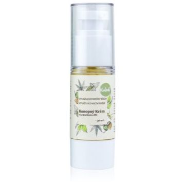 Kvitok Cream with Cannabis Oil with Burdock and B5 crema de noapte pentru ten gras
