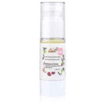 Kvitok Raspberry Cream with Caffeine crema de zi pentru ten matur