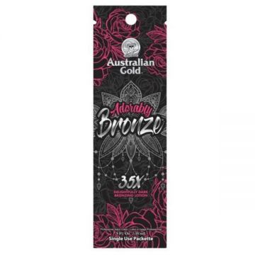 Lotiune pentru bronzare, Australian Gold, Adorably Bronze, 15 ml