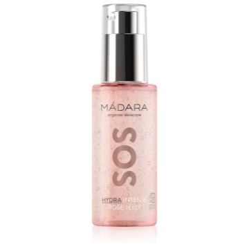 MÁDARA SOS Hydra Intense gel hidratant cu apă de trandafiri