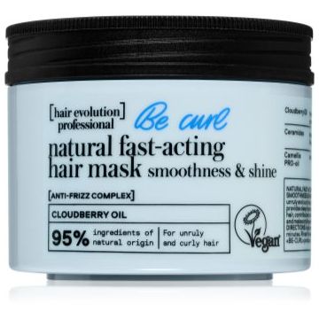 Natura Siberica Hair Evolution Be-Curl masca hranitoare  stralucire pentru parul ondulat si cret