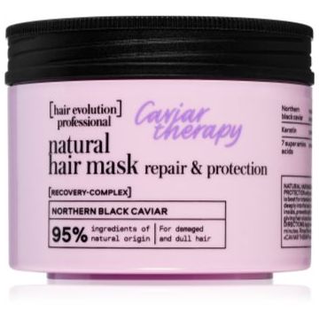 Natura Siberica Hair Evolution Caviar Therapy mască profund fortifiantă pentru păr pentru păr uscat și deteriorat