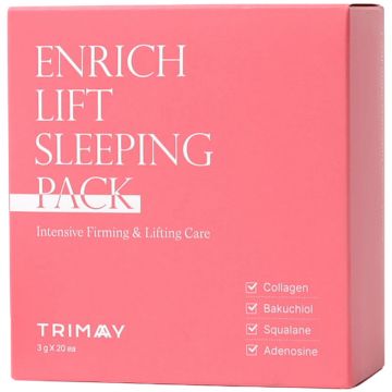 Pachet masti de noapte pentru lifting Enrich-Lift, 20 x 3g, Trimay