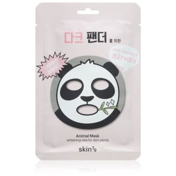 Skin79 Animal For Dark Panda mască textilă iluminatoare