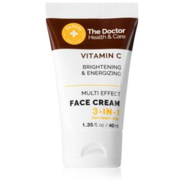 The Doctor Vitamin C Brightening & Energizing cremă de față, pentru hidratare și iluminare
