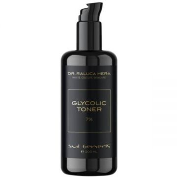 Toner Glicolic, Sui Generis by Dr. Raluca Hera Haute Couture Skincare, 200 ml