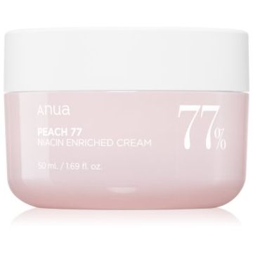 Anua Peach 77% Niacin Enriched Cream crema pentru refacerea umiditatii