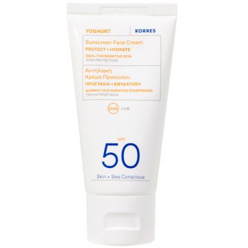 Crema de fata Yoghurt Sun SPF50, 50ml, Yoghurt