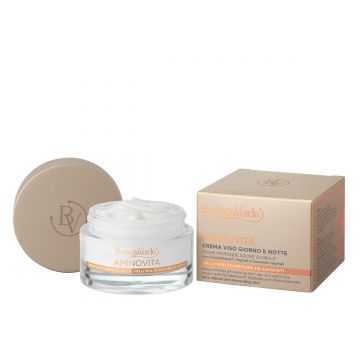 Crema pentru fata, de zi si noapte, pentru ten matur, imbogatita cu Pluridefence, peptide si ceramide vegetale