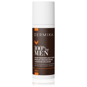 Dermika 100% for Men Cremă regeneratoare împotriva ridurilor pentru barbati