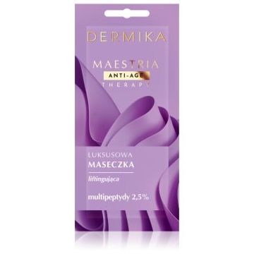 Dermika Maestria masca pentru lifting cu peptide