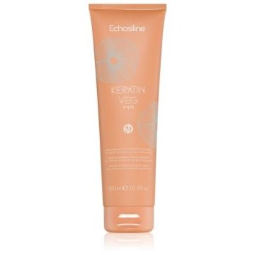 Echosline Keratin veg Mask Mască intens nutritivă pentru păr uscat și poros cu aminoacizi