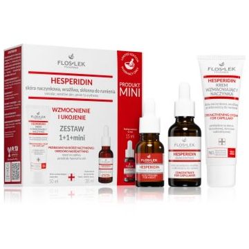 FlosLek Laboratorium Hesperidin set cadou pentru piele sensibilă