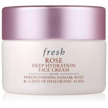 fresh Rose Deep Hydration Face Cream crema de fata hidratanta cu acid hialuronic