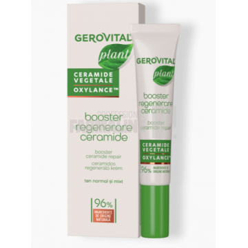 Gerovital Plant Booster regenerare cu ceramide vegetale/oxylance ten normal/mixt 15 ml