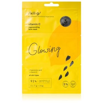 Kilig Vitamin C Regenerating masca gel faciale