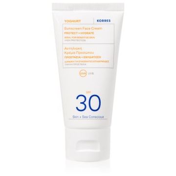 Korres Yoghurt crema de soare pentru fata SPF 30 Korres Yoghurt crema de soare pentru fata SPF 30