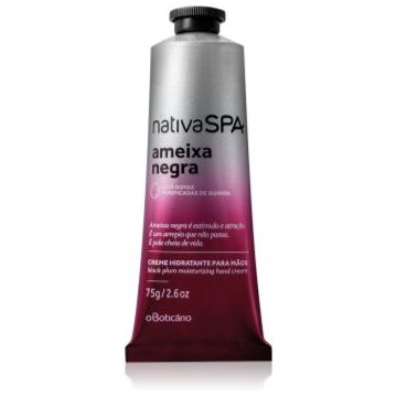 oBoticário Nativa SPA Black Plum crema de maini