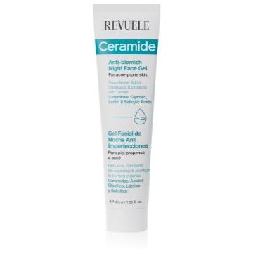 Revuele Ceramide Anti-Blemish Night Face Gel gel împotriva imperfecțiunilor pentru noapte