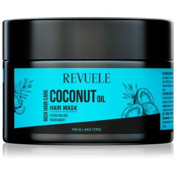 Revuele Coconut Oil Hair Mask mască nutritivă și hidratantă pentru păr