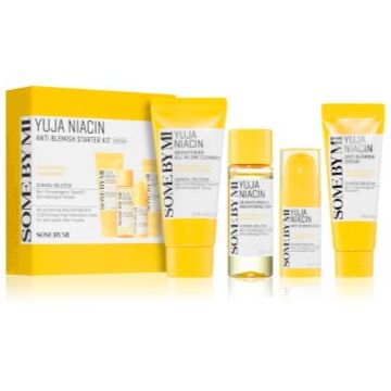 Some By Mi Yuja Niacin Anti Blemish Seturi pentru voiaj pentru uniformizarea nuantei tenului