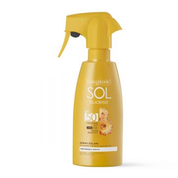 Spray protectie solara cu extract de helycrysum de la Domeniul Massaini, SPF50