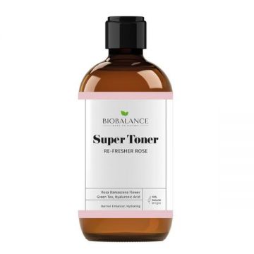 Super Toner Re-Fresher Rose, Hidratant si Fortifiant, pentru Toate Tipurile de Ten - Bio Balance, 250 ml