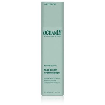 Attitude Oceanly Face Cream cremă solidă cu efect de matifiere pentru ten mixt