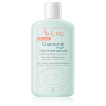 Avène Cleanance Hydra crema de curatare cu efect de calmare pentru piele uscata si iritata in urma tratamentului antiacneic